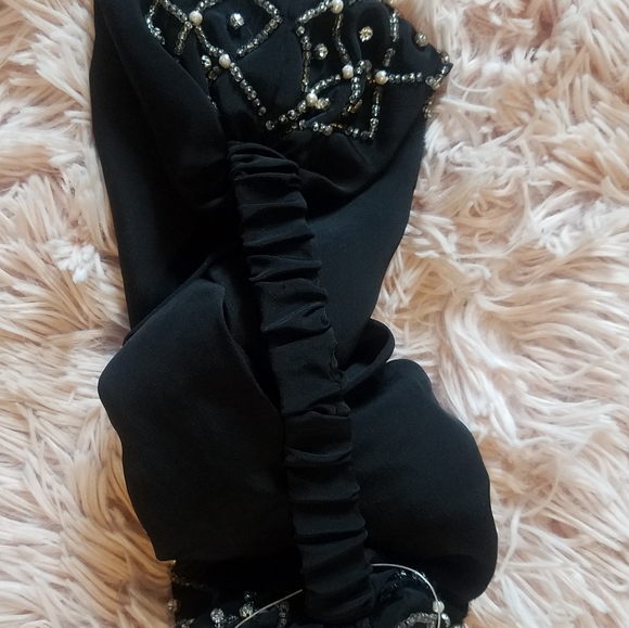 free people headband black with beads - Picture 3 of 3